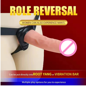 Реалистичный полый носимый дилдо из жидкого силикона для стимуляции точки G, увеличения обхвата пениса, поддержки эрекции, секс-игрушка для взрослых оптом - Product Image 4