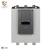 Sosiat AC Soft Starter SHR3D370-400 dengan RS485 dan Output Analog 4-20mA Opsi Ganda 370A 400V 200KW IP20