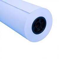 Rouleau de papier traceur blanc haute résistance pour l'industrie textile et les salles de découpe