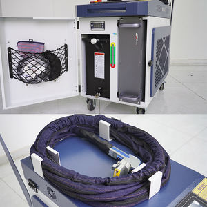 Machine de nettoyage au laser à <span class=keywords><strong>fibre</strong></span> Bing Yan pour métal, aluminium, acier inoxydable, bois, pierre - 1500W de puissance, comparaison des coûts avec le sablage - Product Image 3