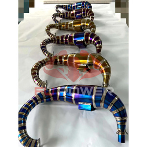 Silenciador de Escape de Motocicleta con Tubo Cónico de Titanio para Honda <span class=keywords><strong>Dio</strong></span> AF18 SHCA - Product Image 6