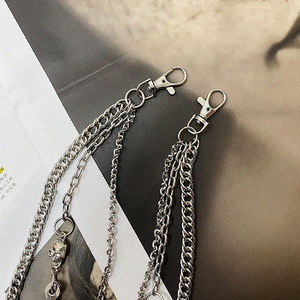 Fashion New Design Punk Pants <strong>Chains</strong> Hip-hop Pants <strong>Chain</strong> Men <strong>Trousers</strong> <strong>Chain</strong> (TC001) - Product Image 5