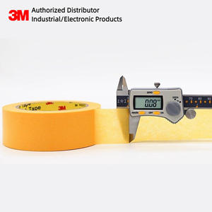 Washi para <span class=keywords><strong>3M</strong></span> 244 fita adesiva amarela automotiva 33m 24mm resistente ao calor 130-180 ° C blindagem eficaz sem cola residual para auto - Product Image 4