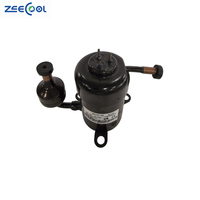 Compresor de motor rotativo de refrigeración con inversor de CC pequeño R134A 12V 24V 48V DC de 2/2"