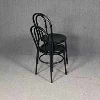 Chaise Thonet en fer empilable personnalisée moderne pour restaurant, café, extérieur, mariage, jardin, cérémonie, usage commercial