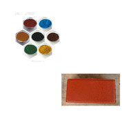 Ciment colorant poudre oxyde de fer brun