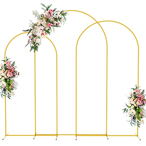 Arche métallique de décoration pour mariage et fête d'anniversaire - Product Image 1