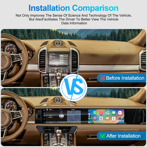 วิทยุติดรถยนต์ NaviHua 12.3 นิ้ว ระบบ Android พร้อมระบบนำทาง GPS มัลติมีเดีย CarPlay สำหรับติดตั้งบนแผงหน้าปัดรถยนต์ Porsche Cayenne จอคู่ ปี 2010-2016 - Product Image 5