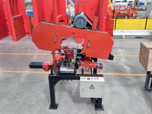 Industrial Tiltable Horizontal Band Saw <b>Machine</b> for Precision <b>Wood</b> Board and Timber <b>Cutting</b> - Product Image 5