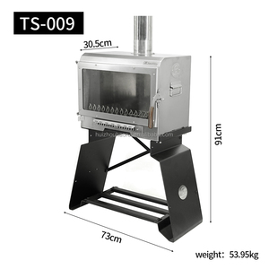 Poêle à bois sur pied personnalisé par le fabricant, poêle à bois chauffant en acier inoxydable - Product Image 6