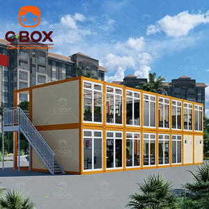 Cbox Bâtiments Modulaires Préfabriqués Personnalisés pour Salles de Classe, Bureaux, Dortoirs Étudiants à 2 Étages, Campings Miniers et Maisons Conteneurs en Kit - Product Image 4
