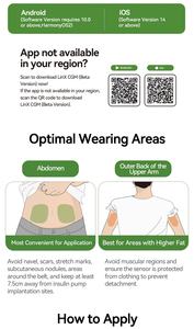 Monitor Continuo del Glucosio LinX per il Controllo del Diabete - Product Image 4