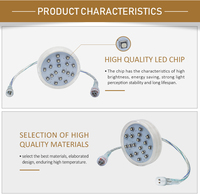 Controlador de Iluminación LED RGB SMD5050 Programable E14 DC24V para Atracciones, Cubierta Transparente, Luz Puntual LED, Cuerpo de Plástico IP67