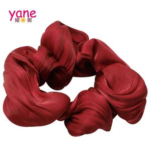 Groothandel Hoge Kwaliteit Haaraccessoires Over De Elastische Haar Scrunchies Voor Lady - Product Image 4