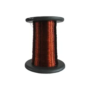 0.015mm Extra Fine Class 155 Self Bonding Enameled Copper Wire for Speaker Coils