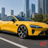 Nouvelle jante en alliage d'aluminium forgé, design Y Mesh, bicolore, finition usinée argent brillant et noir, logo personnalisé, jante de voiture 5x114.3