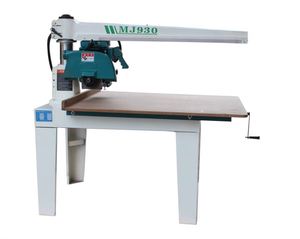 Sierra de brazo radial manual para corte de madera maciza y tableros de densidad, precio competitivo - Product Image 4