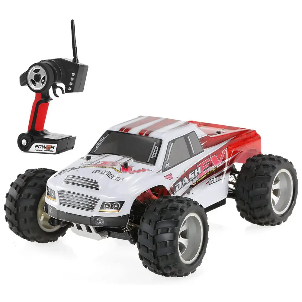 Bulk Wholesale WLtoys A979-B RC Car 2.4Ghz Remote Control 1/18 Scale 4WD 70KM/h High Speed Electric RTR RC Monster Truck