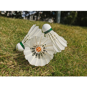Fabricación de Volantes de Bádminton Híbridos de Plumas, Económicos y Duraderos, para Deportes al Aire Libre, Volantes de Bádminton, <span class=keywords><strong>Kinder</strong></span> Schlager, Federball - Product Image 4