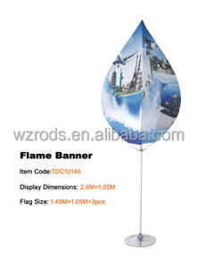 Weihai WZRODS Impresión diferente de cualquier dirección y Sistema de marco de pancarta Banner de linterna 3D para exhibición de publicidad al aire libre - Product Image 5