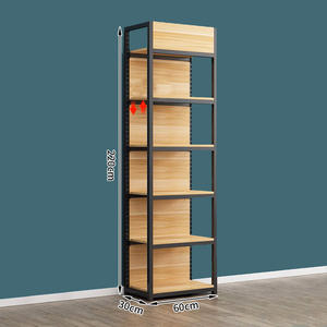 تصميم أنيق مزدوج الوجهين حامل متين مكواة تخزين سوبر ماركت خط عرض معدني عصري - Product Image 2