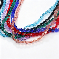 Perles en verre facettées en forme de cœur de 8 mm, prêtes à être expédiées, perles en verre cristal pour la fabrication de bracelets, fabrication de bijoux sur mesure