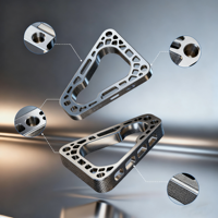 Pièces usinées CNC personnalisées en gros pour modèles de jouets, en aluminium, usinage 5 axes