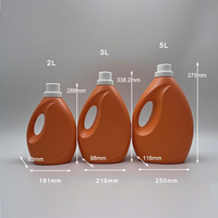 Vente directe d'usine 1L 2L 3L détergent en plastique bouteille nettoyant bouteille lessive liquide bouteille