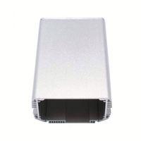 Boîtiers d'instruments électroniques, boîte d'alimentation, boîtier de batterie personnalisé IP54 en métal, boîtier en aluminium extrudé