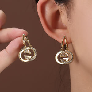 Luxury Designer <b>Earrings</b> Drop <b>Earrings</b> for Women Bridal Wedding Engagement Gift Fine Jewelry - Product Image 1