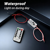 Interrupteur automatique IKSLED étanche IP66 à détection de lumière du jour/du crépuscule, utilisé pour l'éclairage domestique