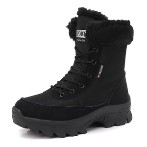 2026 New Fashion Furry Snow Boots for Women Big <b>size</b> Winter Plush Ankle Bootie for women <b>Shoes</b> warm cotton Outdoor <b>shoes</b> - Product Image 2