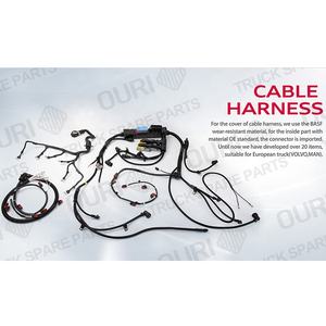 OURI rakitan suku cadang mesin truk kabel, Harness kabel mesin 23082464 untuk truk Volvo - Product Image 5