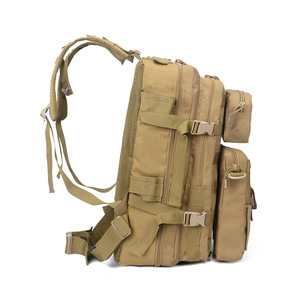 Sac à dos tactique camouflage Oxford 45L en polyester, fabriqué en Chine, avec fermeture éclair, imperméable, pour la randonnée en extérieur, design ergonomique - Product Image 4