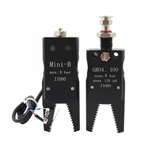 Pinza de sujeción Sprue Gripper Mini A B C E de aleación de aluminio con detección magnética para robot de moldeo por inyección - Product Image 1