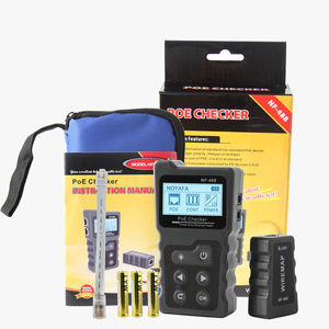 NF-488 LCD PoE Checker ทดสอบเปิดข้ามสั้นสำหรับสายเคเบิล STP/UTP Lan - Product Image 4