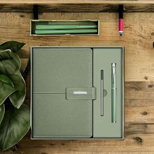 ชุดเครื่องเขียน Imaiwill รุ่น A5 สมุดปกหนังพร้อมปากกา สำหรับของขวัญส่วนตัว ธุรกิจ ของแจกในงานแสดงสินค้า - Product Image 3