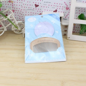 Juego de espejos con peine de madera Daydream, forma ovalada, colores variados, para uso doméstico, regalo del Día de San Valentín - Product Image 1