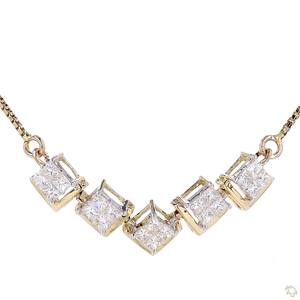 Pendentif élégant en or et diamants pour femme, bijoux raffinés, collier de qualité supérieure, charme pour la mode quotidienne - Product Image 5