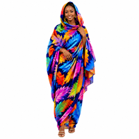 Toub Soudanais pour Femmes, Design Personnalisé, Couleurs Spéciales Estampées à la Feuille, Voile Japonais Brillant et Transparent, Nouveauté Ethnique Islamique Modeste, Quatre Pièces