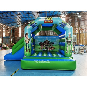 <span class=keywords><strong>Château</strong></span> gonflable commercial à thème Pat Patrouille avec toboggan intégré pour location événementielle - Product Image 1