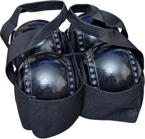 Custom 600D Oxford Polyester Four Lawn Bowls Indoor & Outdoor <b>Bowling</b> Bag with Four Bowls Carrier Bag (without <b>Balls</b>) - Product Image 1