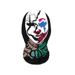 Skull Digital Print Face Mask Breathable Mesh Halloween Party Headgear Adult Size - Product Image 2