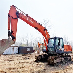 Excavatrice sur chenilles d'occasion HITACHI ZX200-3 de 20 tonnes avec moteur Isuzu et système PLC certifié, à vendre - Product Image 1