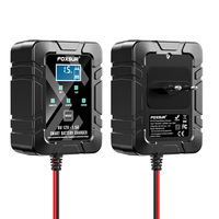 Chargeur de batterie de moto FOXSUR 1.5V pour voiture 12V 6V pour chargeur de batterie au lithium-fer au plomb