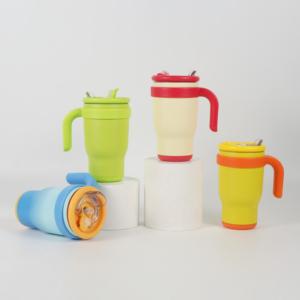 Kid Insulated Tumbler Cute LEAKPROOF <strong>Vacuum</strong> Mini Water Bottle With Straw and Handle for <strong>Children</strong>