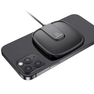 USAMS nuevo 2021 tendencia producto 15W rápido <span class=keywords><strong>cargador</strong></span> inalámbrico QC 3,0 magnética del teléfono móvil <span class=keywords><strong>cargador</strong></span> para <span class=keywords><strong>iphone</strong></span> 12 - Product Image 2