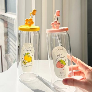 ถ้วยทำจากฟางแบบพกพาความจุขนาดใหญ่ถ้วยแก้วน่ารักขนาดเล็ก - Product Image 4