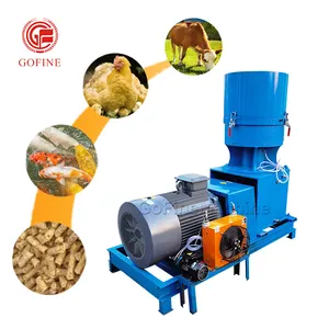 Gà Bò Cá Ngô Hammer Mill Hạt thức ăn pelletizer máy cho động vật nguồn cấp dữ liệu