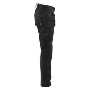 BLAKLADER - 175018329900C148 Pantalon Craftsman avec stretch Noir-PANTALON DE TRAVAIL EAN 7330509912379 PANTALON DE TRAVAIL EN DENIM - Product Image 3